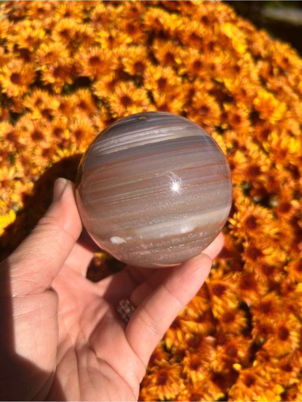 Botswana (5) agate sphere | crystal